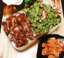 Fatty and Lean Bean Rice