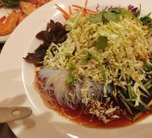 菜心蜇皮