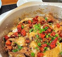 Salt and Pepper Boiled Fish (Black Fish)