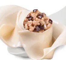 Fresh Pork Dumplings with Mushrooms