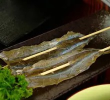 Bamboo Skewered Fish Dry