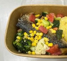 Sautéed Mackerel with Grains Bowl