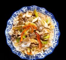 Scallion Beef Rice Bowl