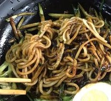 Korean Fried Noodles with Sauce