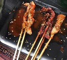 Fried Chicken Skewers