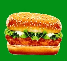 Chicken Leg Burger