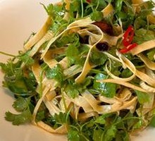 Three-Leaf Fragrant Tofu Skin Salad