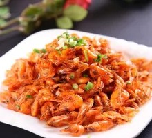 Stir-fried River Shrimp with Leeks