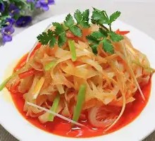 Red Oil Tossed Pig's Trotter
