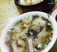 Nori Egg Drop Dumpling Soup