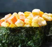 Corn Kernel Sushi Roll