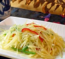 Spicy Pepper and Potato Shreds
