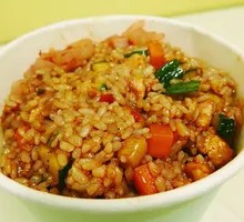 宫保鸡丁炒饭