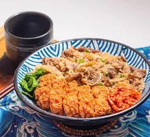 Spicy Chicken and Beef Bowl