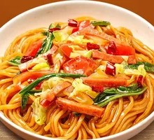 Golden Fried Noodles