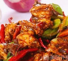 Spicy Stir-Fried Chicken Frames