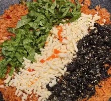 Cheese Bottom Fried Rice