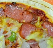 Honey Glazed Barbecue Pork Pizza