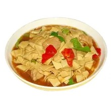 尖椒炒干豆腐