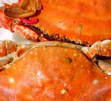 Steamed Flying Crab