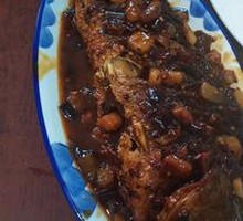 Dry-Burned King Fish