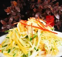 Cucumber and Enoki Mushroom Salad