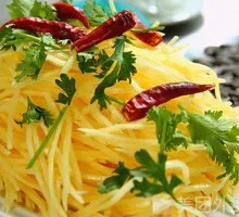 Sweet and Sour Potato Strips