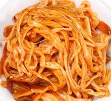 Spicy Enoki Mushrooms