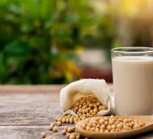 Freshly Ground Soy Milk