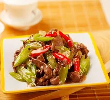 Bell Pepper Stir-fried Pork Heart