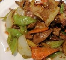 Sautéed Cabbage with Beef Liver