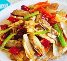 Spicy Stir-Fried Clams