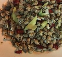 Spicy Stir-fried Sea Clams