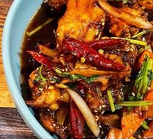 Spicy Stir-Fried Chicken Frames