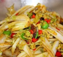 Spicy Pot-Braised Baby Bok Choy