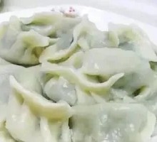 Chinese cabbage and pork dumplings