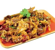 Spicy Stir-Fried Chicken Frames