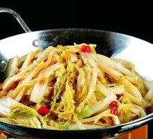 Spicy Pot-Braised Baby Bok Choy