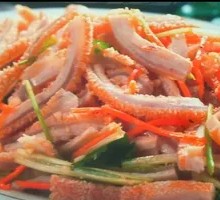 Mustard Tossed Pig's Trotters