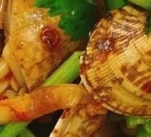 Spicy Stir-fried Mixed Shellfish