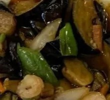 Seafood Braised Eggplant