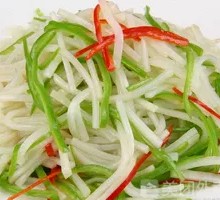 Spicy Pepper and Potato Shreds