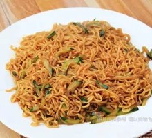 Stir-Fried Instant Noodles