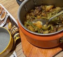 Stewed Pork Ribs with Green Beans
