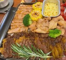 Tomahawk Steak Grilled Meat Platter