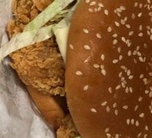 Crispy香 Chicken Burger