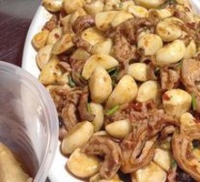 蒜炒大肠