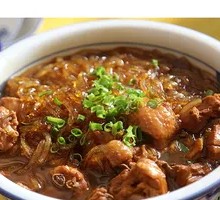 Chicken Stewed with Vermicelli