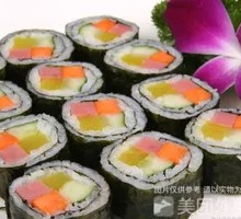 Sauce Crab Stick Seaweed Rice Roll