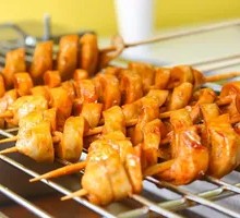 Handmade Wheat Gluten Skewers